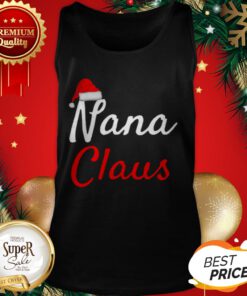 Official Nana Claus Christmas Tank Top