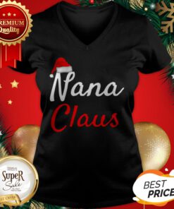 Official Nana Claus Christmas V-neck