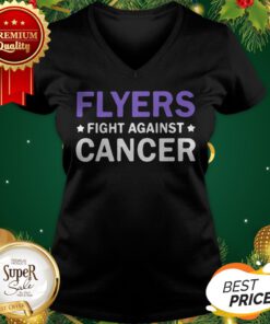 Official Oskar Strong Flyers Fight Against Cancer V-neck