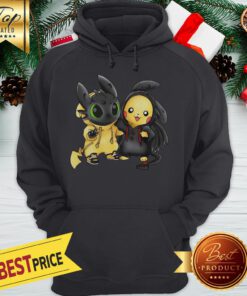 Official Pikachu And Toothless Hoodie