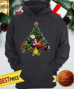 Official Santa Claus Avengers And That’s How I Saved The Christmas World Hoodie