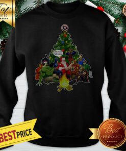 Official Santa Claus Avengers And That’s How I Saved The Christmas World Sweatshirt