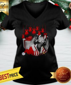 Official Toothless Gift Hat Santa Christmas V-neck