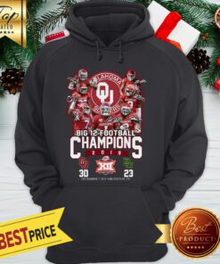 Oklahoma Big 12 Football Champions Oklahoma Sooners Signature Hoodie