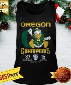 Oregon Ducks football Champions Tank Top