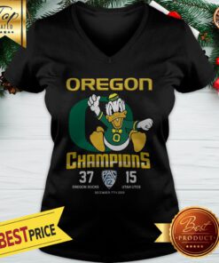 Oregon Ducks football Champions V-neck