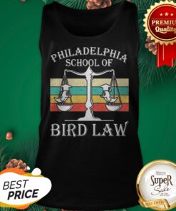 Philadelphia School Of Bird Law Bird Vintage Tank Top