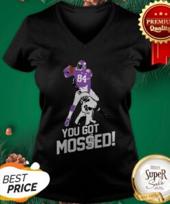 Pretty Randy Moss You Got Mossed V-neck