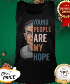Ruth Bader Ginsburg Young People Are My Hope Tank Top