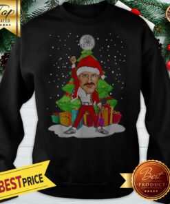 Santa Freddie Mercury Queen Christmas Tree Gifts Sweatshirt
