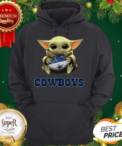 Star Wars Baby Yoda Hug Dallas Cowboys Hoodie