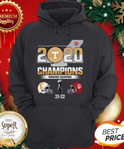 2020 Gator Bowl Champions Tennessee Volunteers Indiana Hoosiers Hoodie