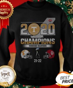 2020 Gator Bowl Champions Tennessee Volunteers Indiana Hoosiers Sweatshirt