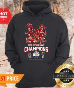 Alabama Crimson Tide 2020 Citrus Bowl Champions Signatures 35 16 Hoodie