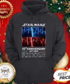 All Autographed Characters Star Wars 43rd Anniversary 1977 2020 Hoodie