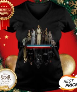 All Signature Autographed Characters Star Wars V-neck
