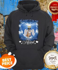Boxer Angel no longer at my side but always in my heart Hoodie
