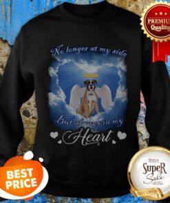 Boxer Angel no longer at my side but always in my heart Sweatshirt