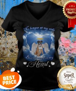 Boxer Angel no longer at my side but always in my heart V-neck