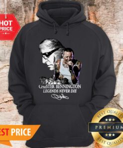 Chester Bennington Legends Never Die Signature Linkin Park Hoodie