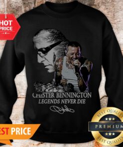 Chester Bennington Legends Never Die Signature Linkin Park Sweatshirt