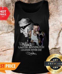 Chester Bennington Legends Never Die Signature Linkin Park Tank Top