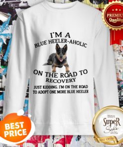 I'm A Blue Heeler A Holic On The Road To Recovery Sweatshirt