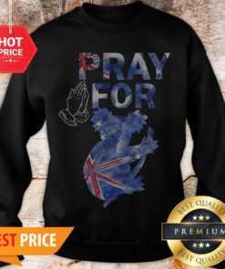 Koala Kangaroo Animal People Pray For Australia Sweatshirt