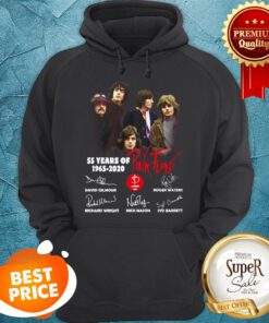 Official 55 Years Of 1965 2020 Pink Floyd Signature Hoodie