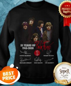 Official 55 Years Of 1965 2020 Pink Floyd Signature Sweatshirt