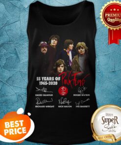 Official 55 Years Of 1965 2020 Pink Floyd Signature Tank Top