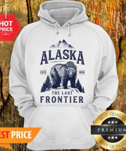 Official Alaska The Last Frontier Bear Est 1959 Hoodie