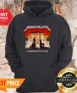 Official Cats Meowtallica Master Of Kittens Hoodie