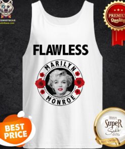 Official Flawless Marilyn Monroe Rose Tank Top