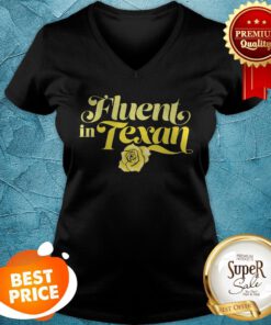 Official Fluent In Texan V-neck
