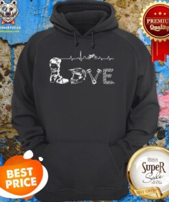 Official Motocross Love Letters With Heartbeat ShirtOfficial Motocross Love Letters With Heartbeat Hoodie