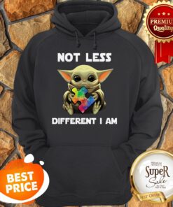Official Not Less Yoda Different I Am Hoodie