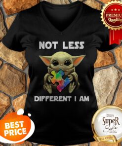 Official Not Less Yoda Different I Am V-neck