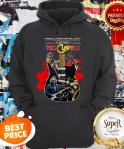 75th Anniversary 1945-2020 Eric Clapton Guitar Signature Hoodie