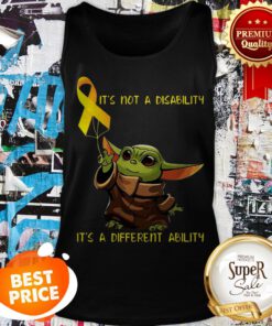 Baby Yoda Breast Cancer It’s Not A Disability Different Abilty Tank Top