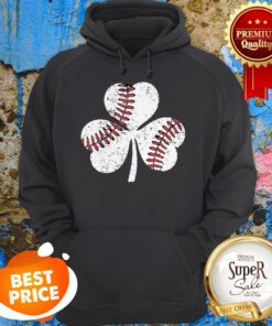 Baseball St Patricks Day T Shirt Boys Men Catcher Shamrock Hoodie