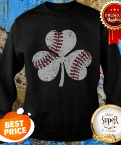 Baseball St Patricks Day T Shirt Boys Men Catcher Shamrock Sweatshirt