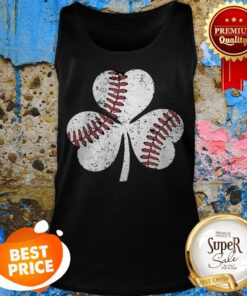 Baseball St Patricks Day T Shirt Boys Men Catcher Shamrock Tank Top
