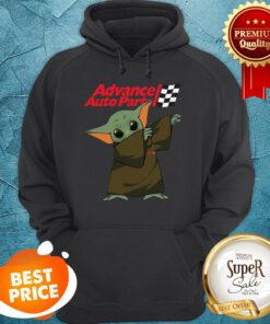 Dabbing Baby Yoda Mashup Advance Auto Parts Star Wars Hoodie