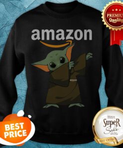 Dabbing Baby Yoda Mashup Amazon Star Wars Sweatshirt