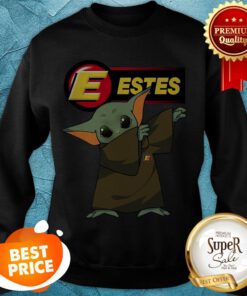 Dabbing Baby Yoda Mashup Estes Express Lines Star Wars Sweatshirt