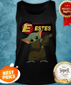 Dabbing Baby Yoda Mashup Estes Express Lines Star Wars Tank Top