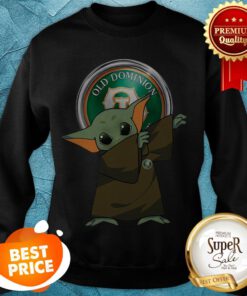 Dabbing Baby Yoda Mashup Old Dominion Freight Line Star Wars Sweatshirt