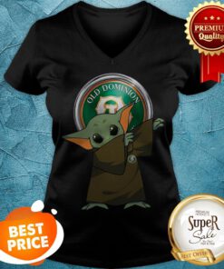 Dabbing Baby Yoda Mashup Old Dominion Freight Line Star Wars V-neck
