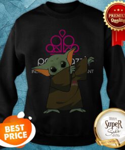 Dabbing Baby Yoda Mashup Paparazzi Logo Star Wars Sweatshirt